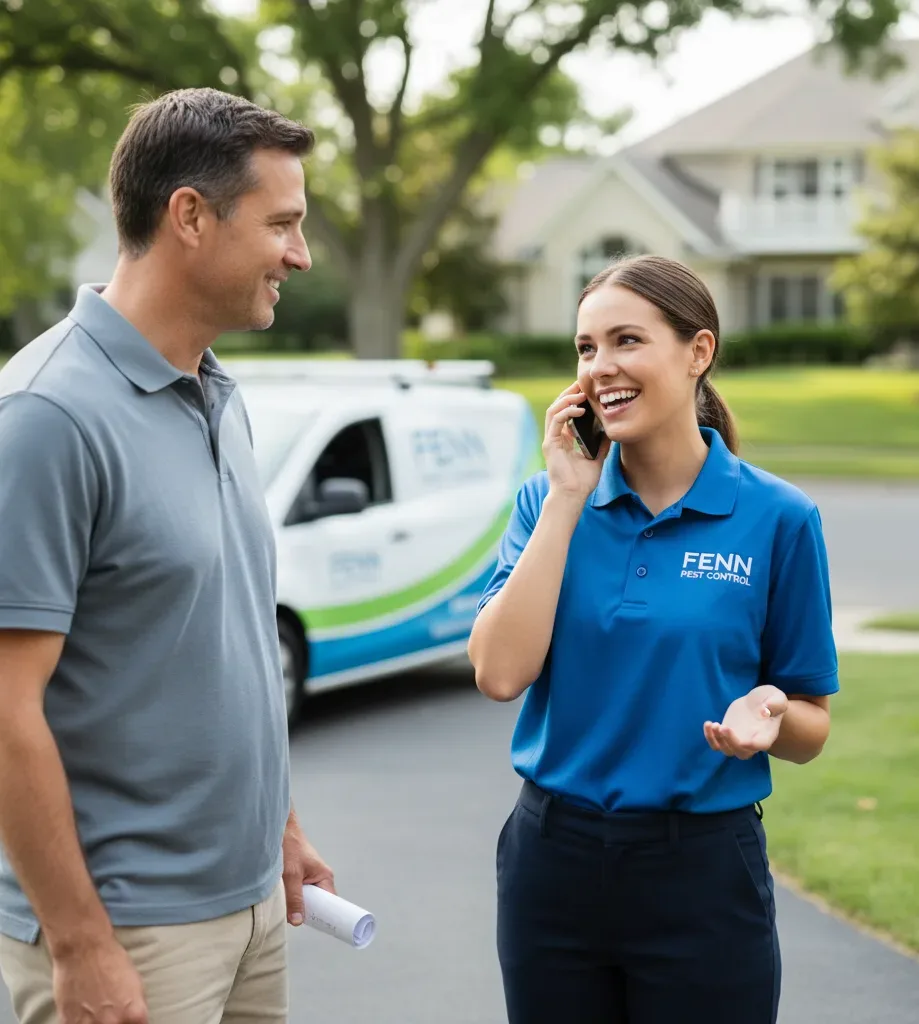 Fenn Pest Control customer support in Dillsboro